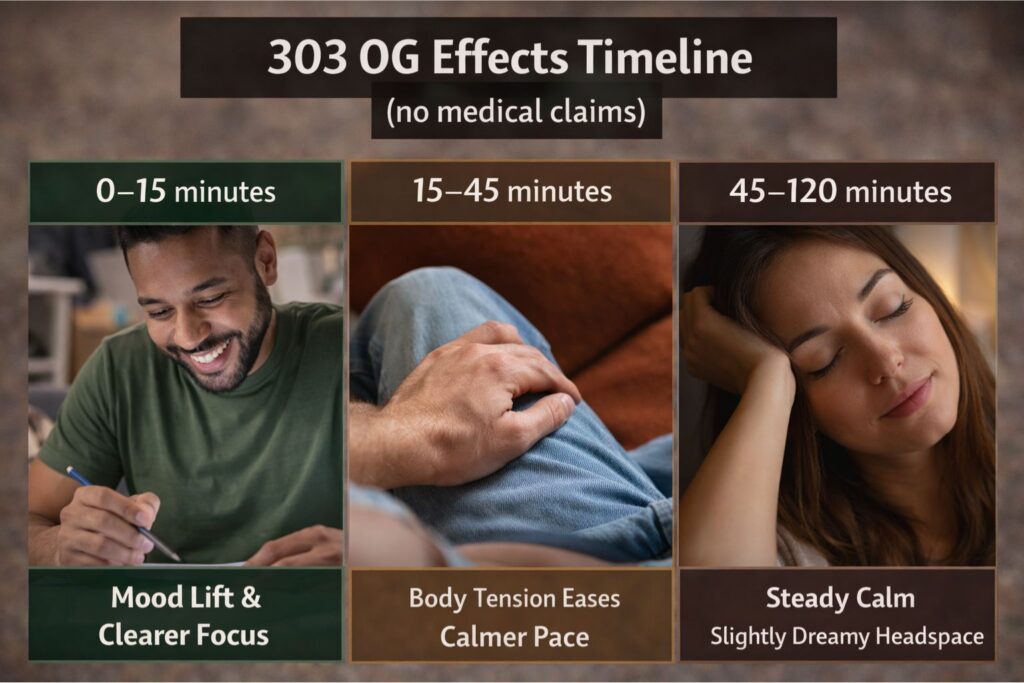 303 OG effects timeline