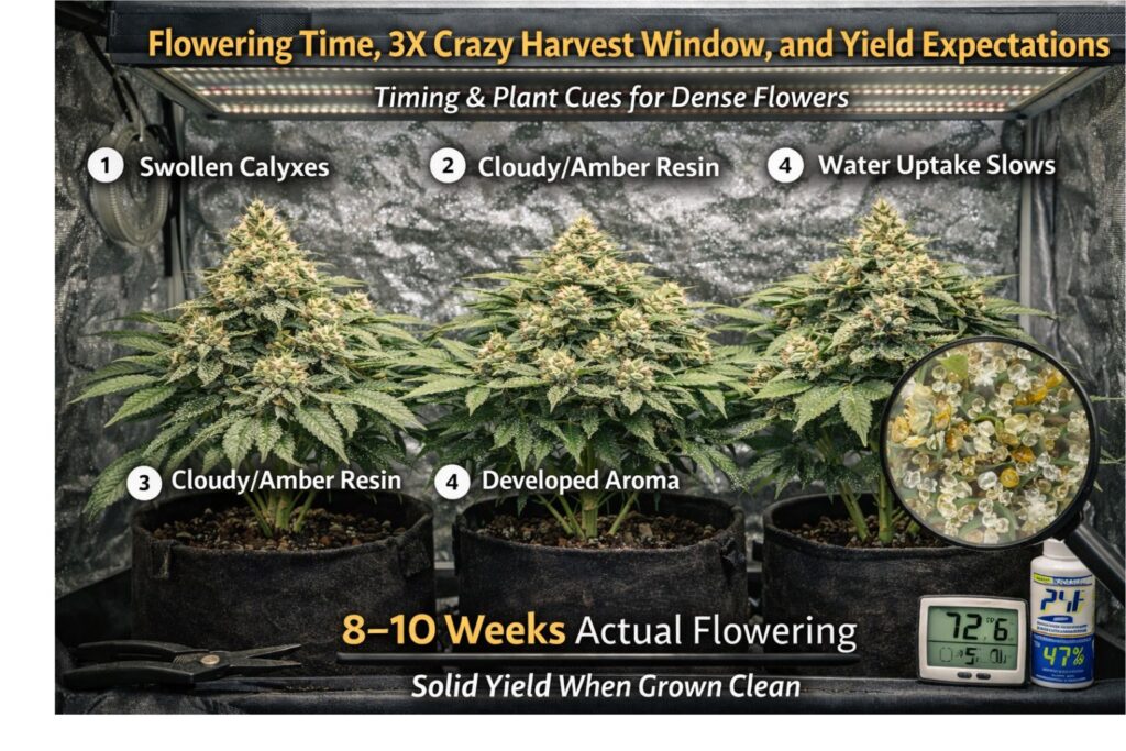 3X Crazy harvest window