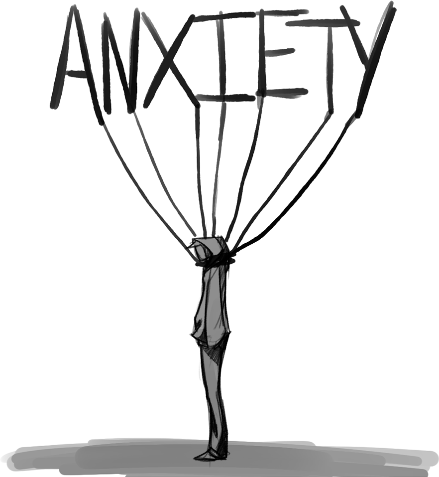 54 545327 anxious clip art