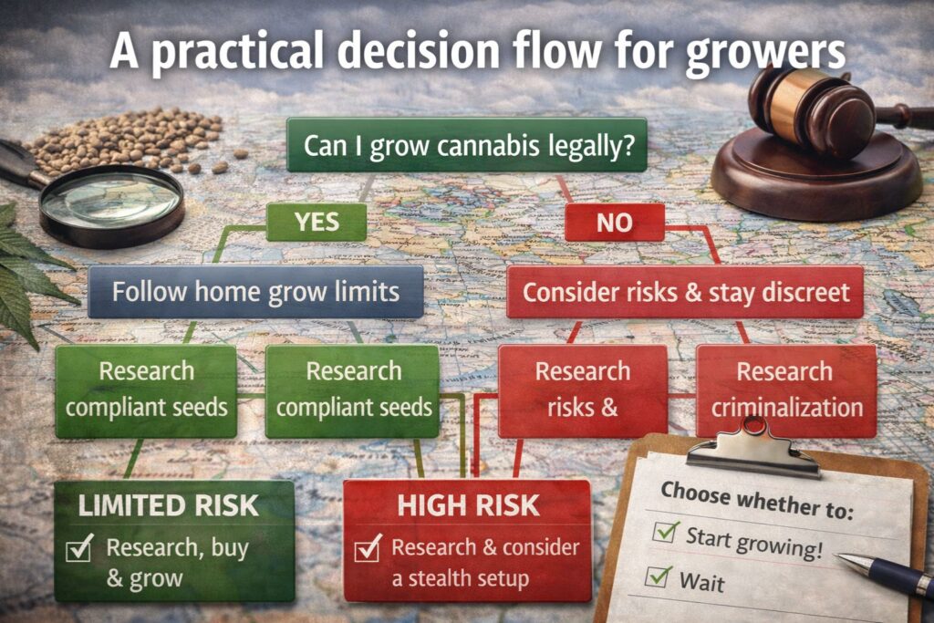 growing weed legally