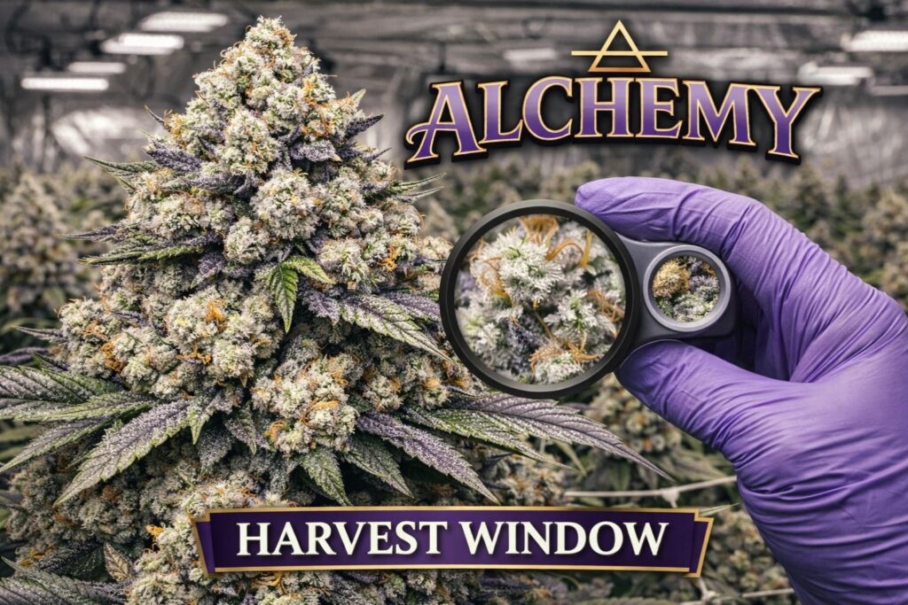Alchemy strain harvest window