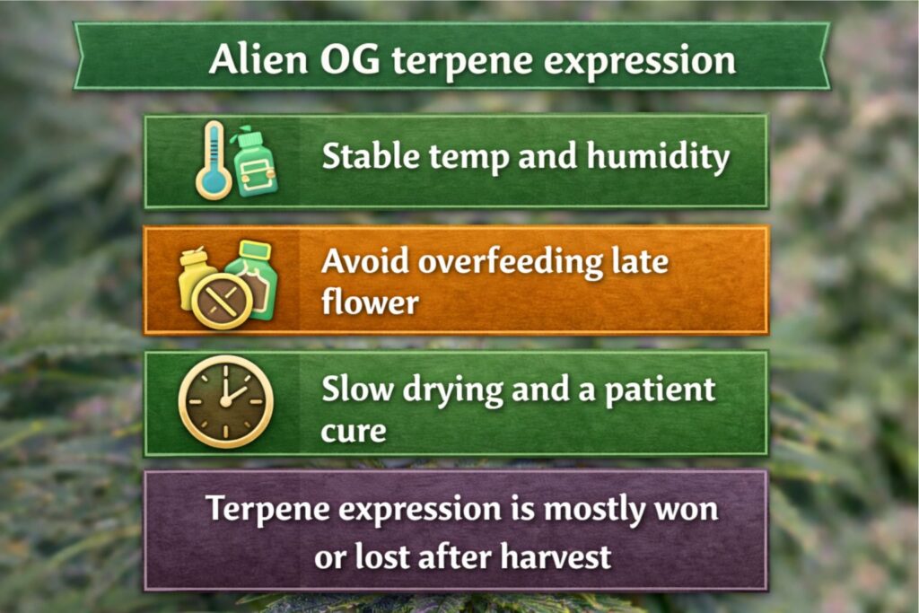 Alien OG terpene expression