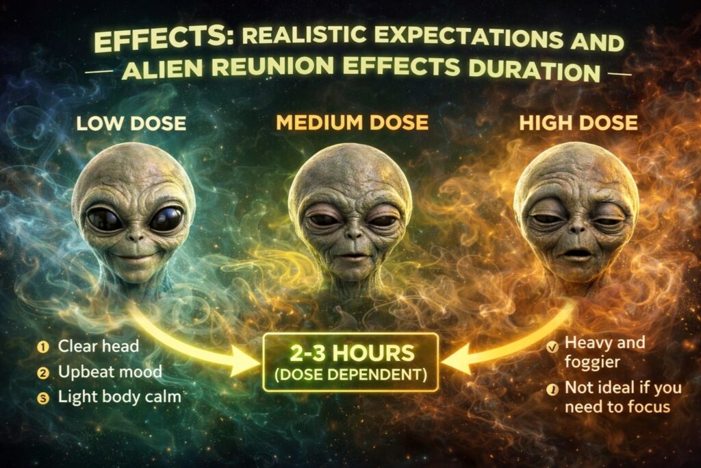 Alien Reunion effects duration
