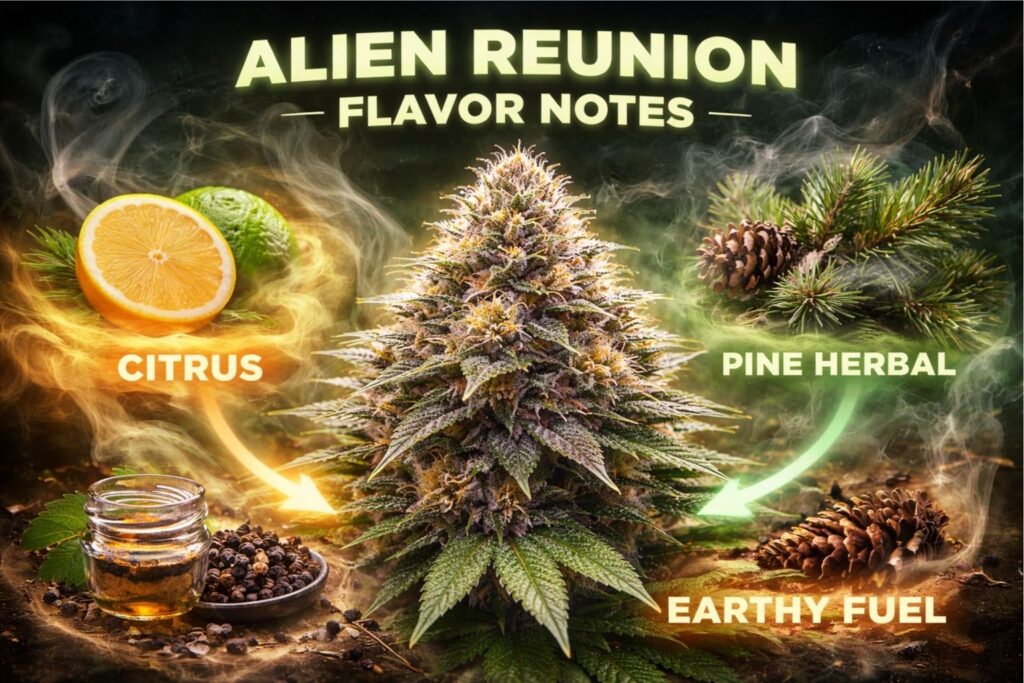 Alien Reunion flavor notes