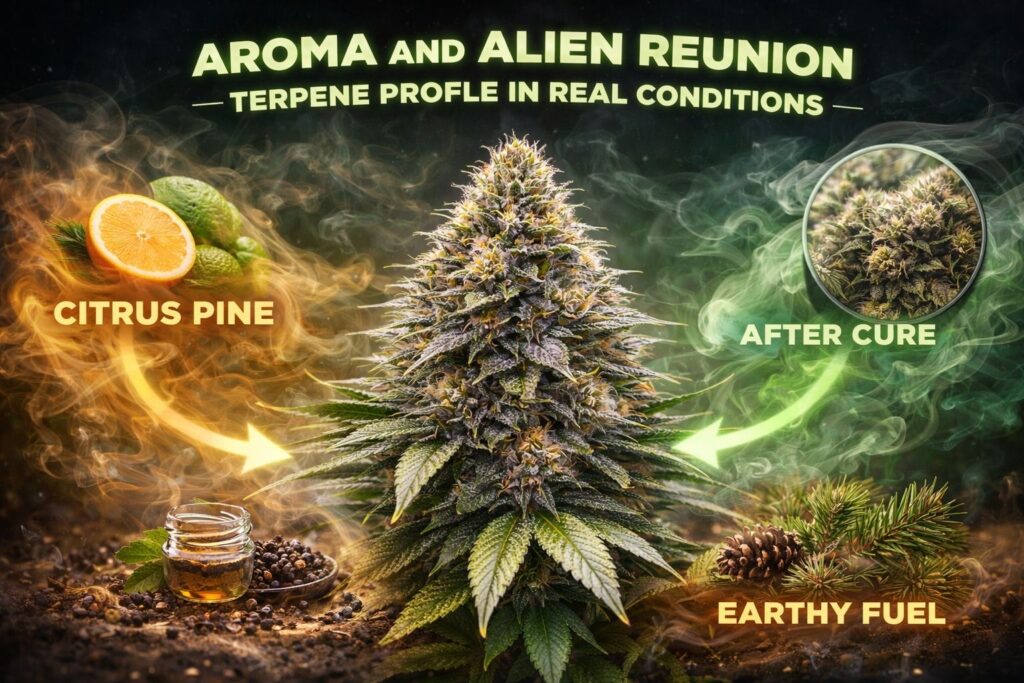 Alien Reunion terpene profile