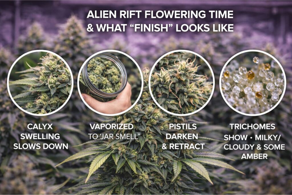 alien rift flowering time