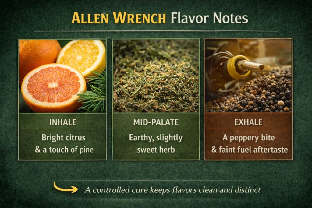 Allen Wrench flavor notes