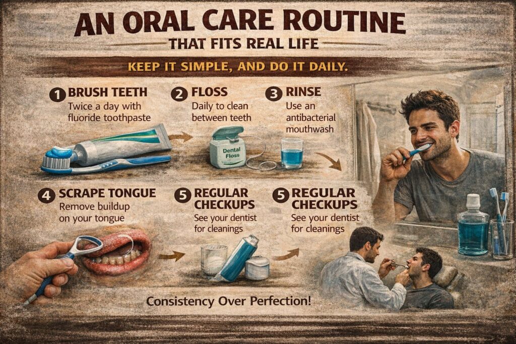 oral care routine