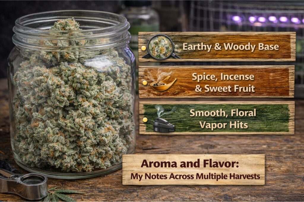 Afghan Big Bud aroma description