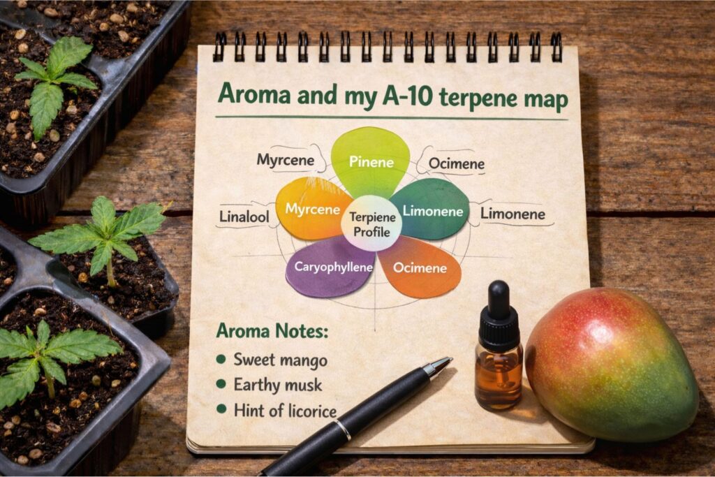 A-10 terpene map