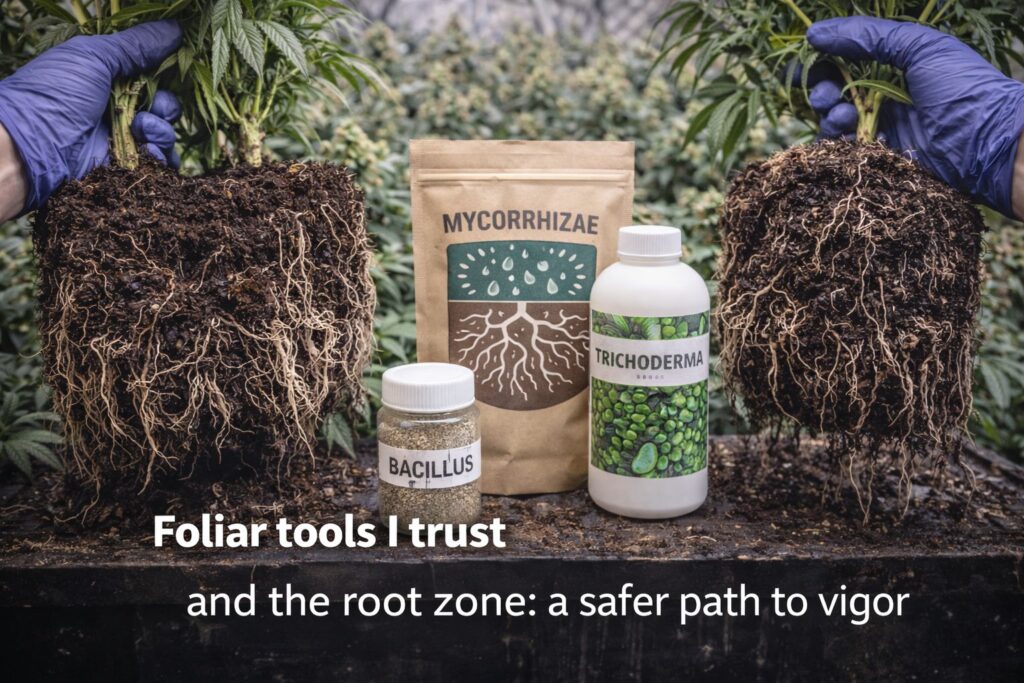 kelp and alfalfa inputs