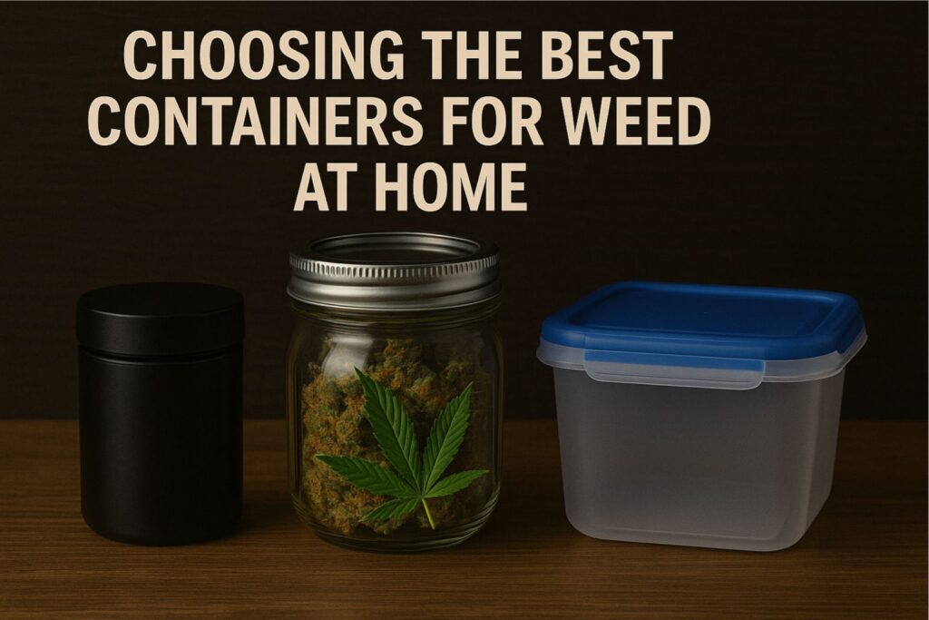 best containers for weed