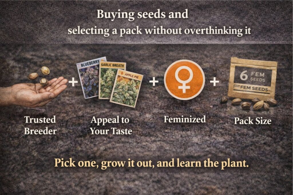 choosing seed packs online