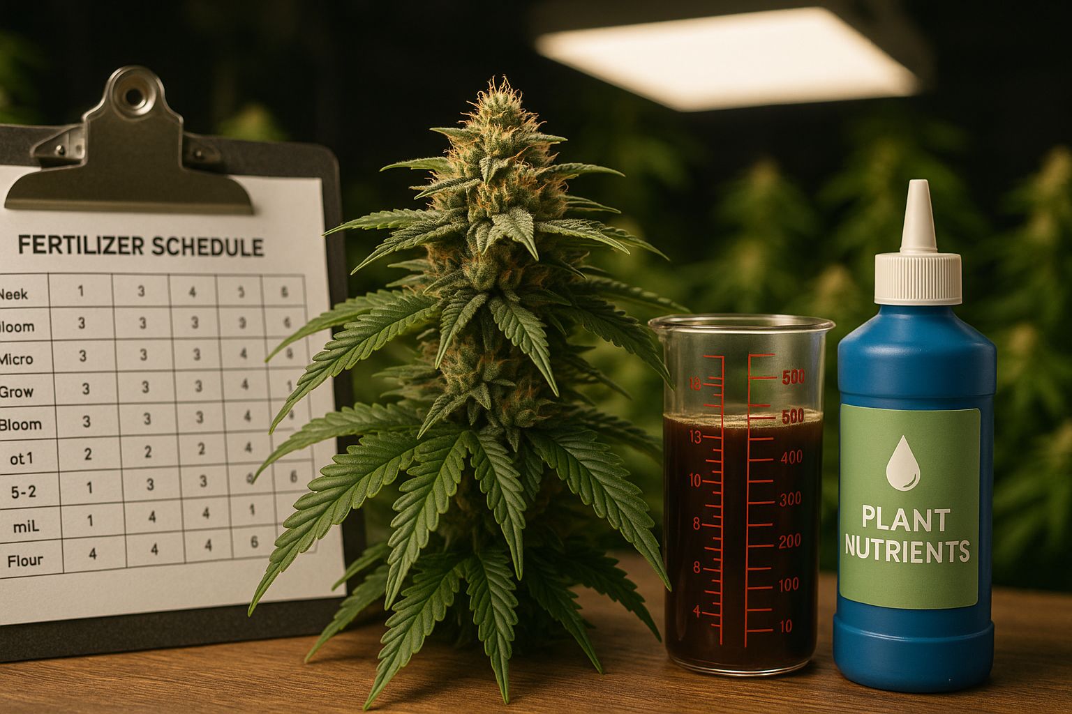 cannabis cultivation and fertilization