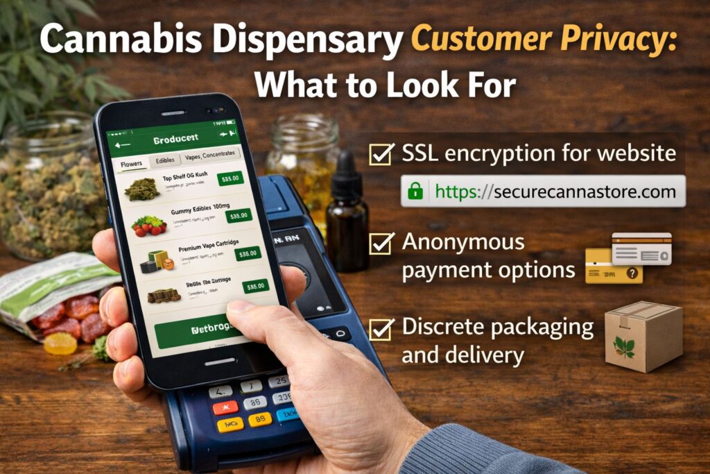 Cannabis Dispensary Customer Privacy