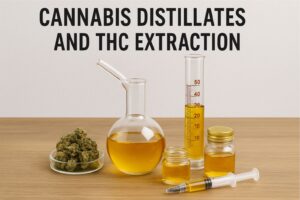 Cannabis Distillates and THC Extraction