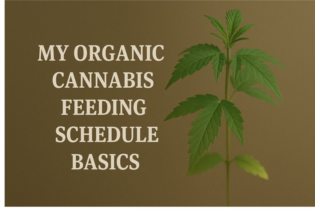 flush schedule for cannabis plants