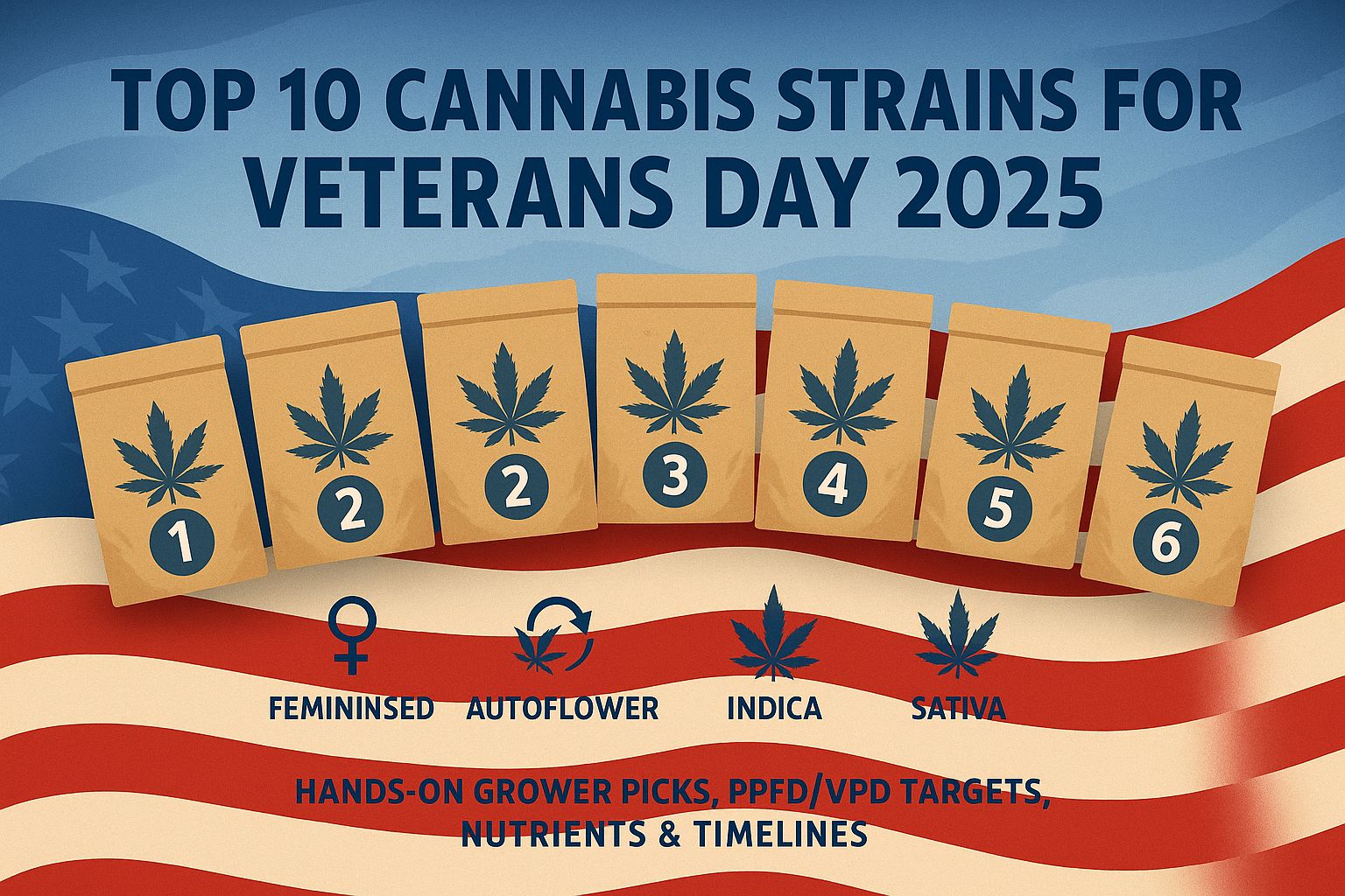 cannabis strains for Veterans Day