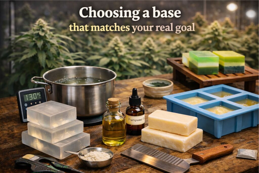 soap base melting temperature