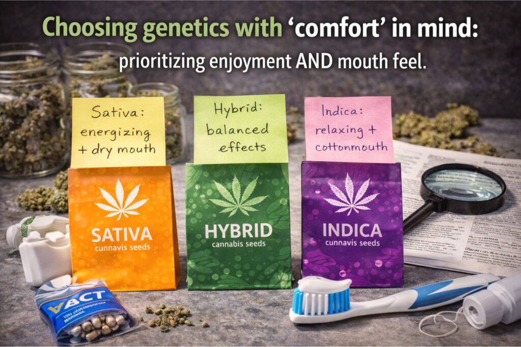 choosing genetics for smoother flower