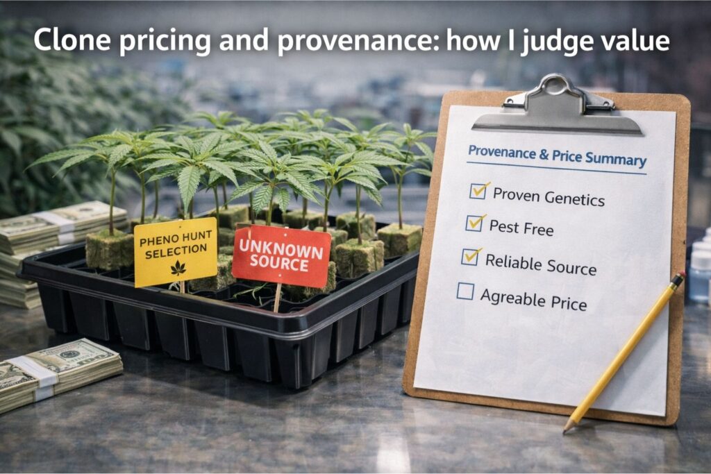 clone pricing and provenance