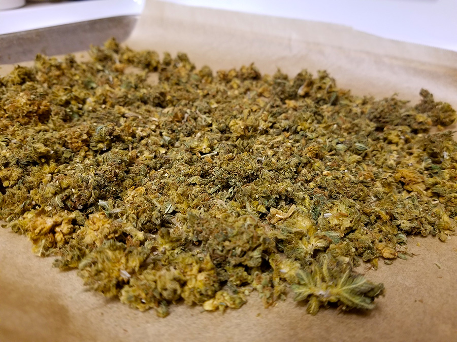 Decarboxylation in Oven