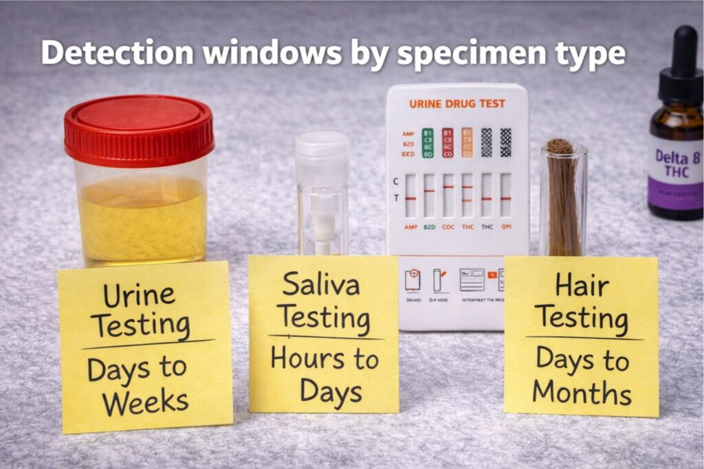 urine drug test window
