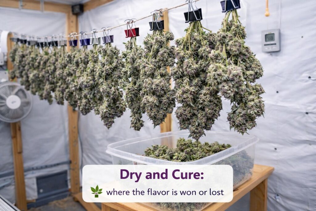 dry trimming versus wet trimming