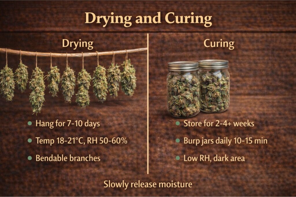 Afpak dry and cure routine