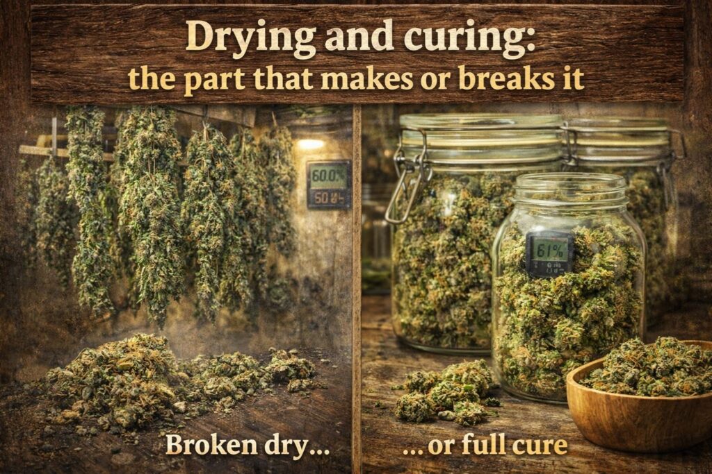 drying and curing protocol
