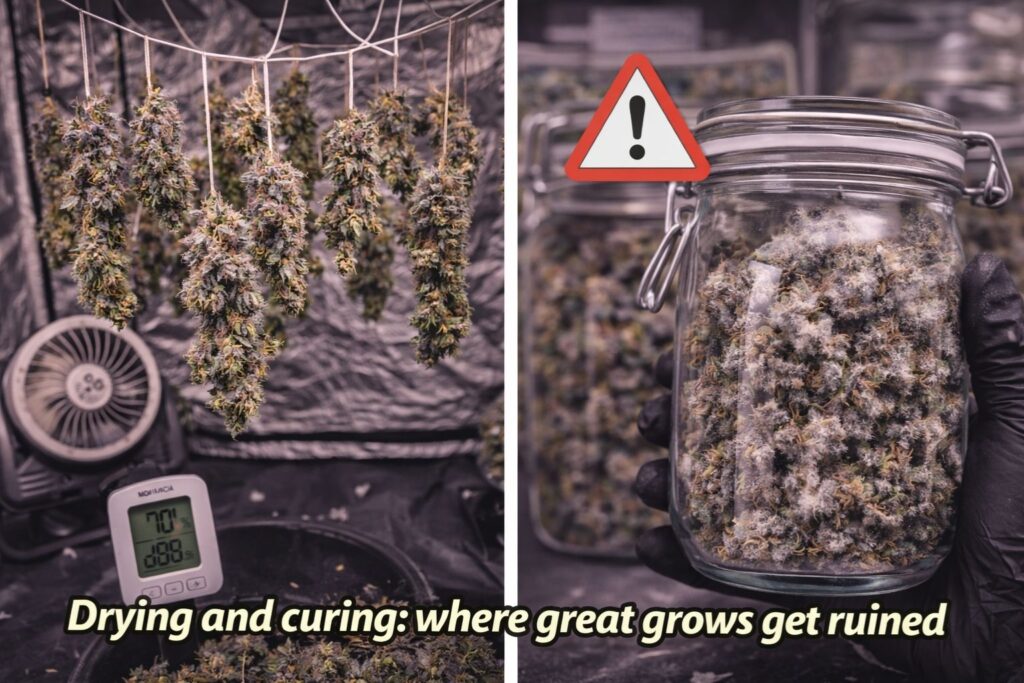 cherry pie drying and curing steps