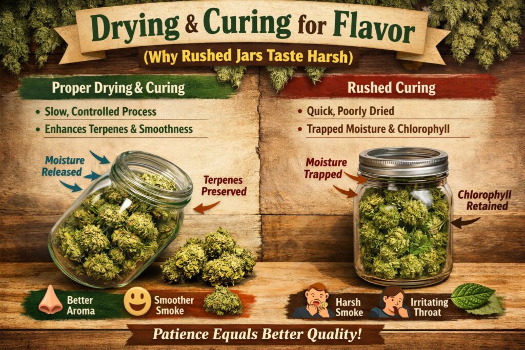 autoflower drying and curing guide