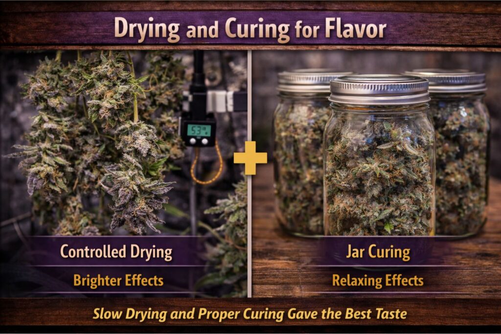 slow dry method for weed buds