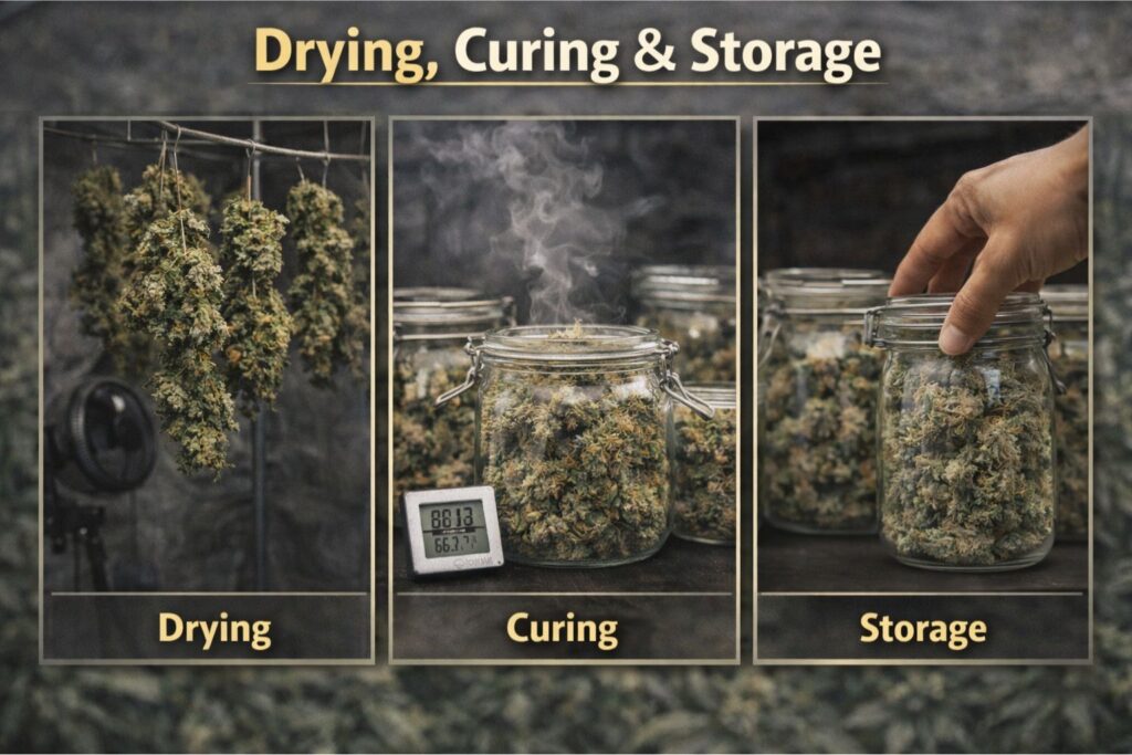 jar burping schedule for cure