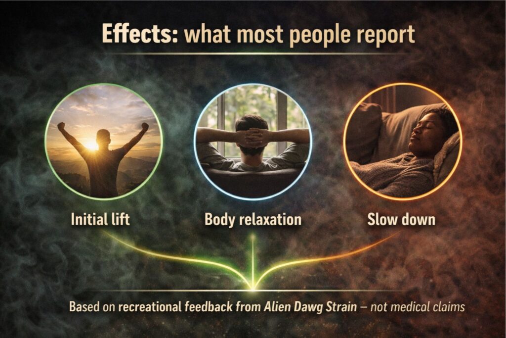 Effects what most people report
