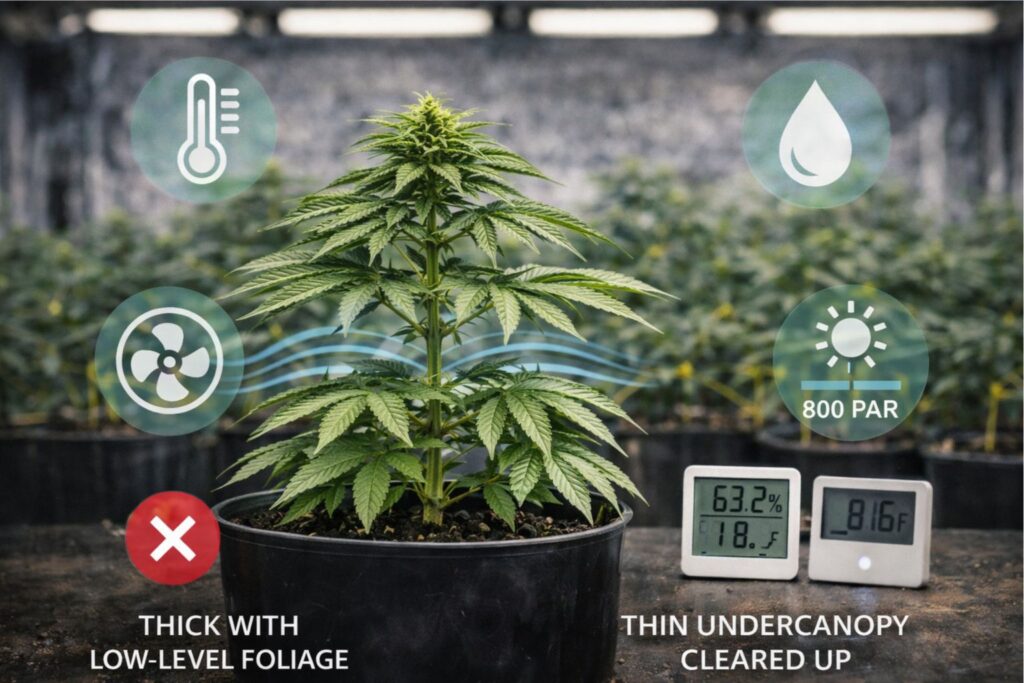 recovery lighting intensity