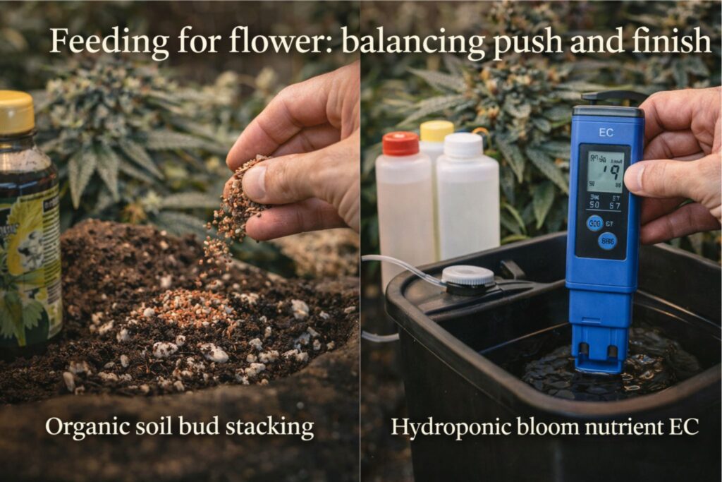 organic soil bud stacking