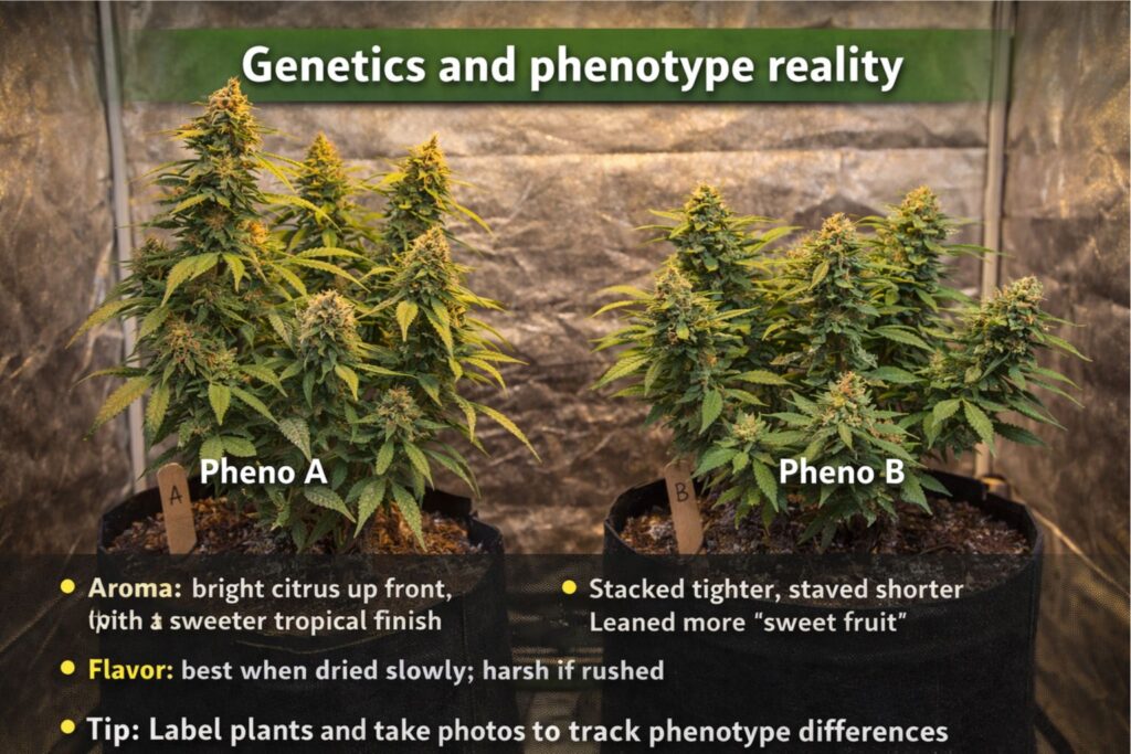 phenotype hunting from a seed pack