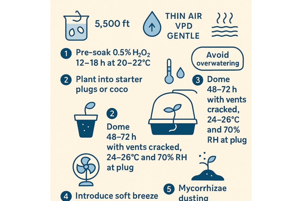 LED grow lights PPFD guide