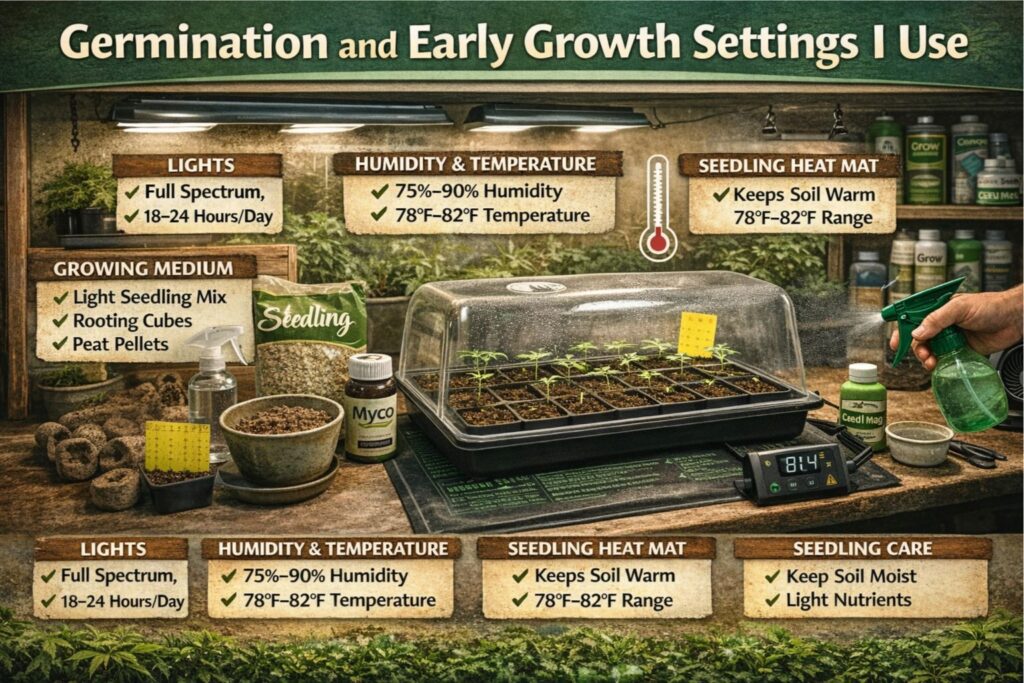 THC-dominant seed lots