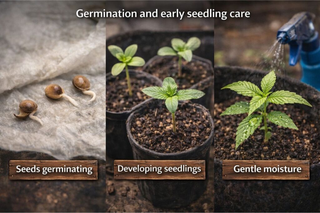 Germination and early seedling care 3