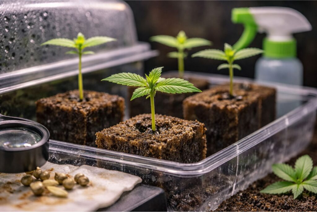 Germination and early seedling choices