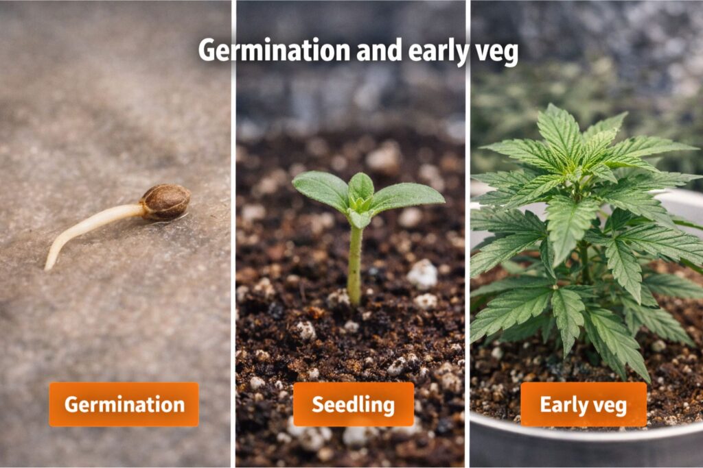 Germination and early veg 2