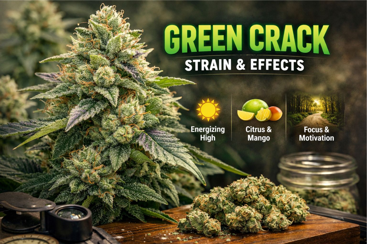 Green Crack Strain and Effects
