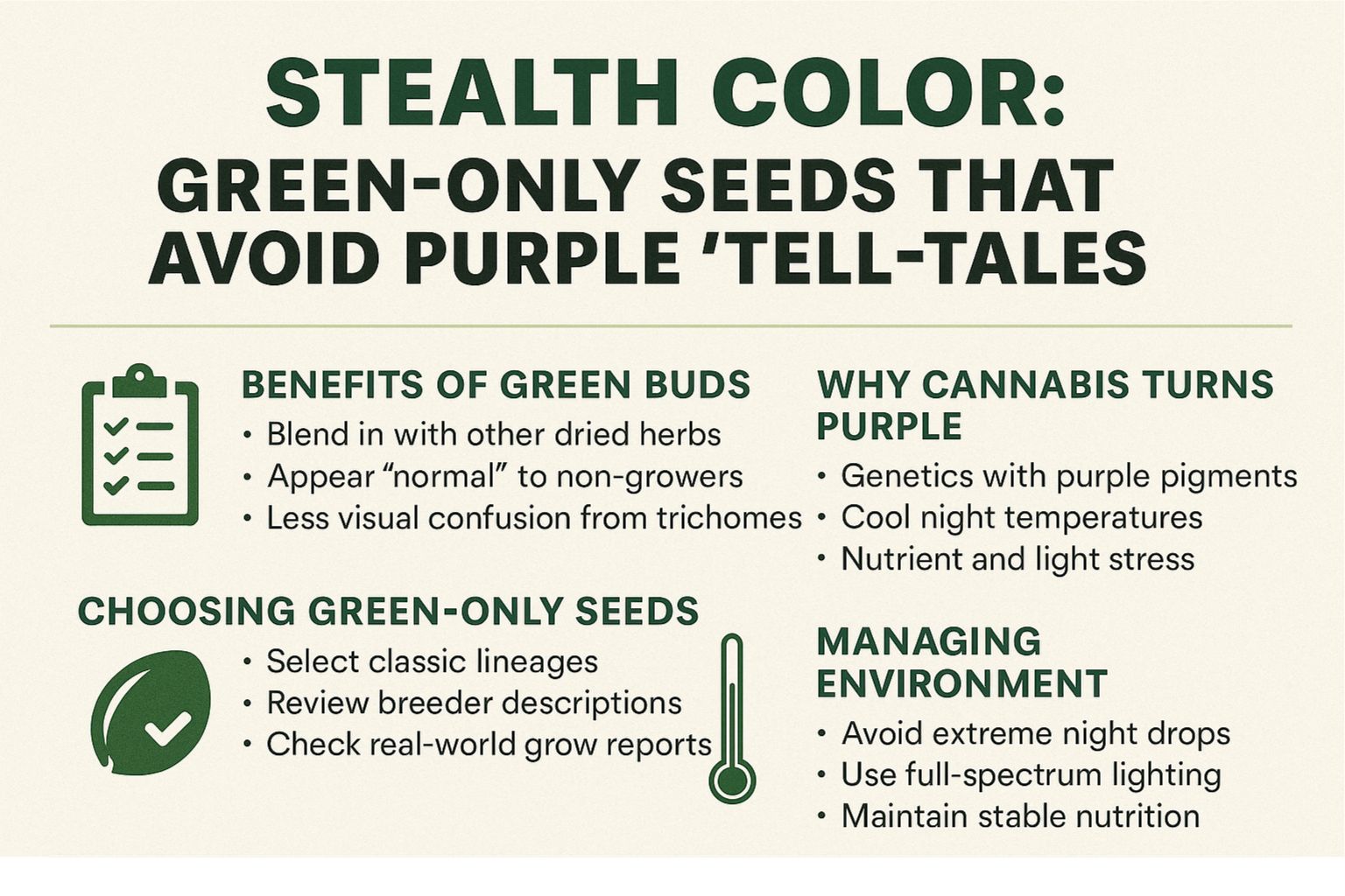 green only cannabis seeds