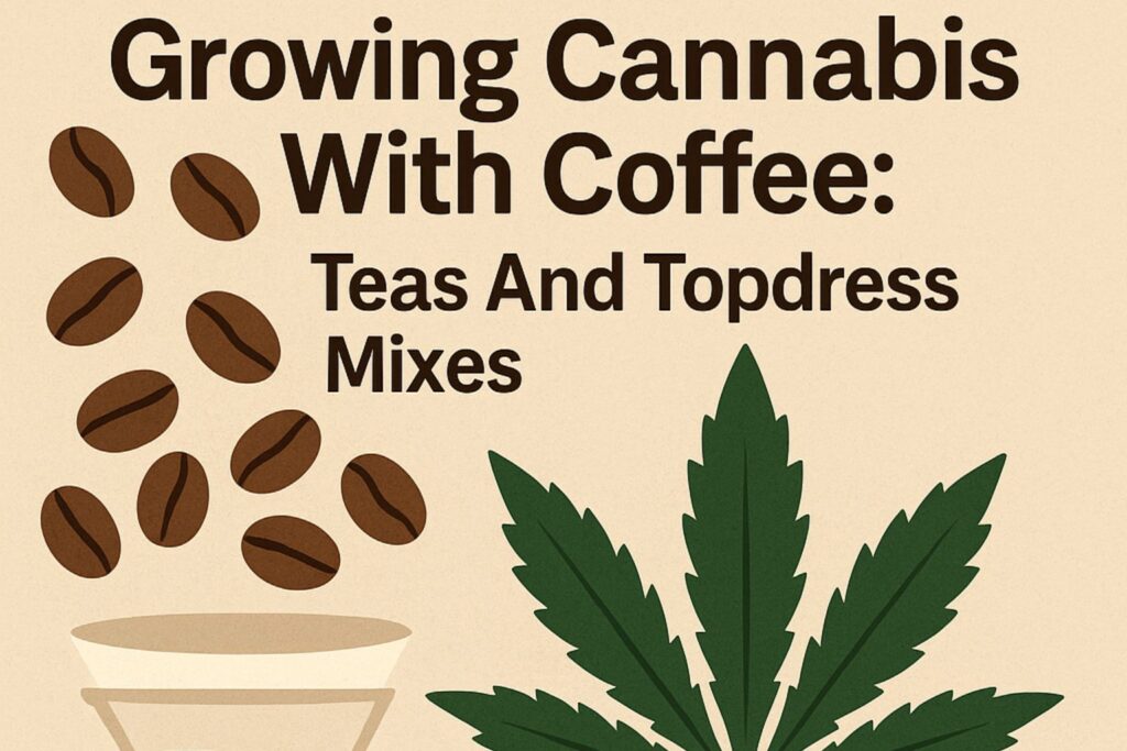 growing cannabis with coffee
