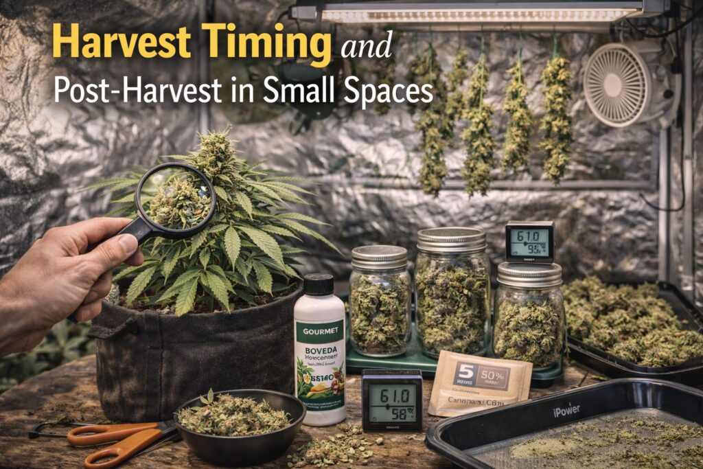 drying in cardboard wardrobe