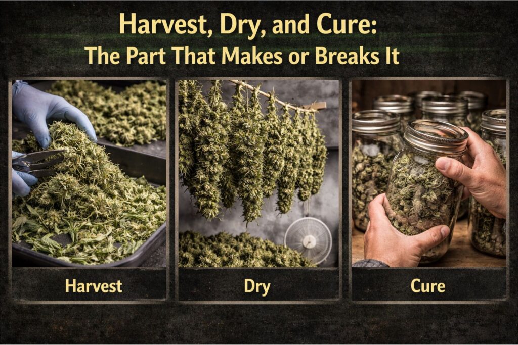 slow hang-dry technique