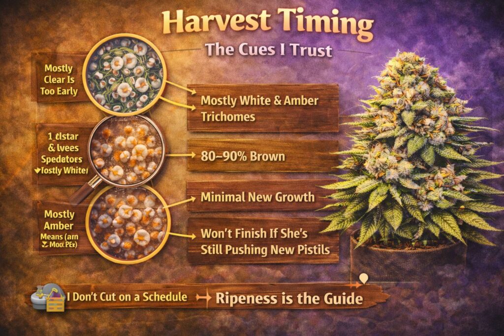Harvest timing 18