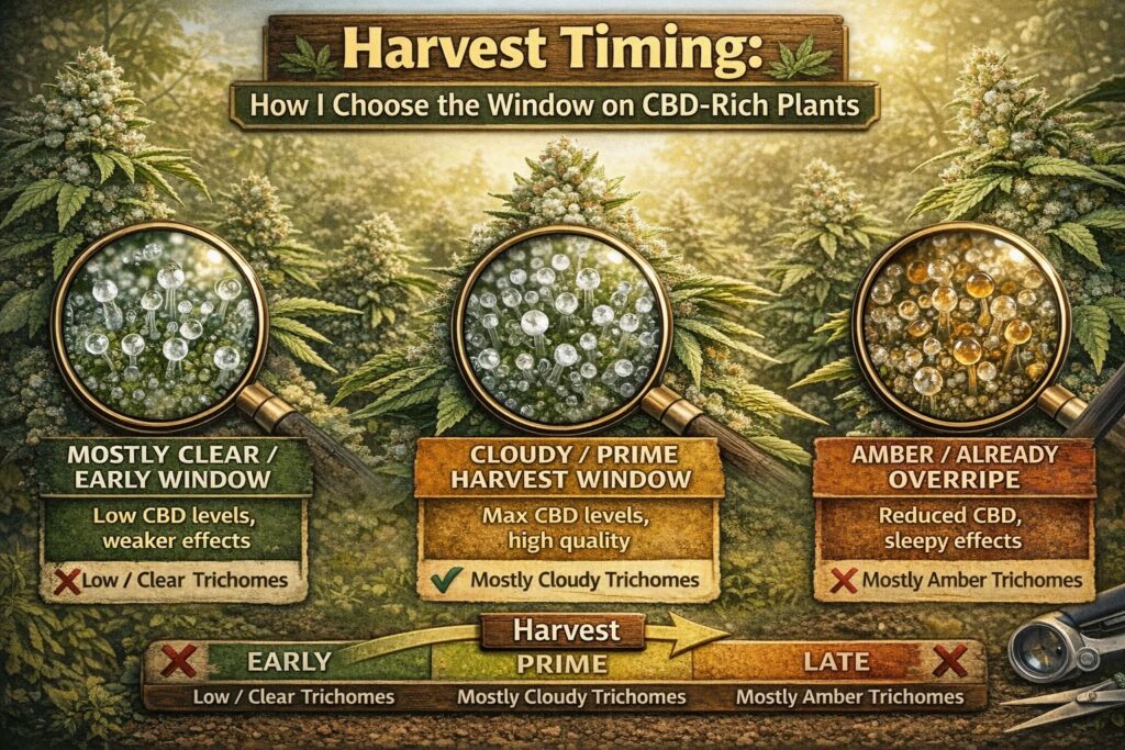 seed-to-harvest cbd workflow